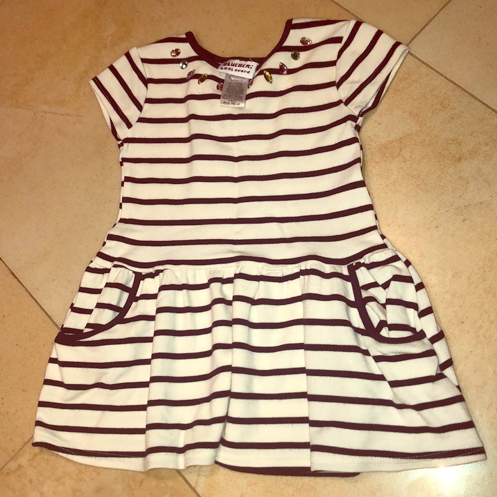 Girls dress size 4 blueberi boulevard